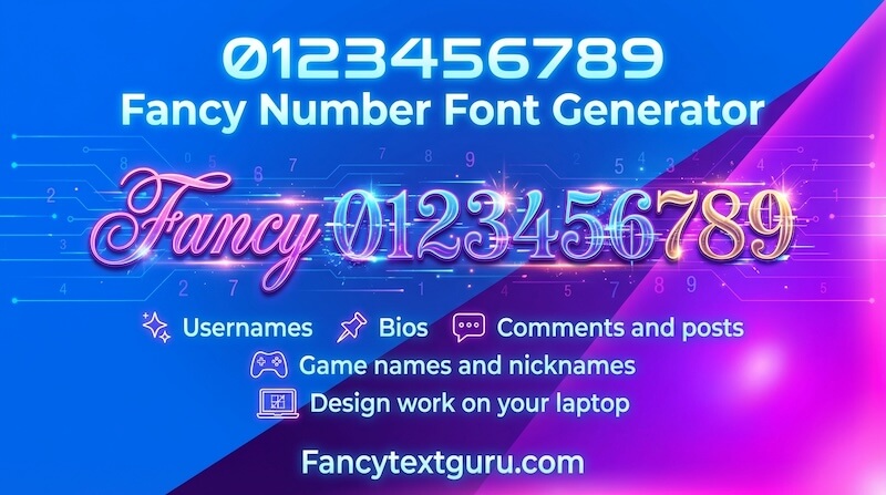 Number Font Generator – Copy 100+ stylish & Cool Fancy Number Text Number Font Generator – Copy 100+ stylish & Cool Fancy Number Text
