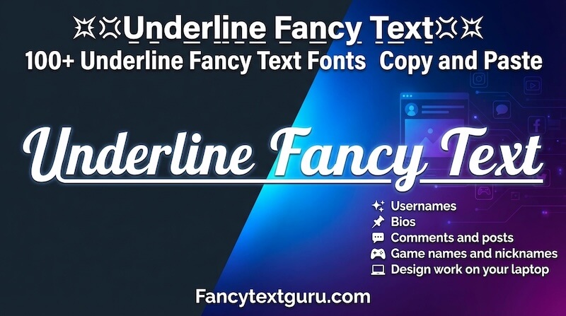 Underline Fancy Fonts – Copy 100+ Underline Fancy Text Underline Fancy Fonts – Copy 100+ Underline Fancy Text